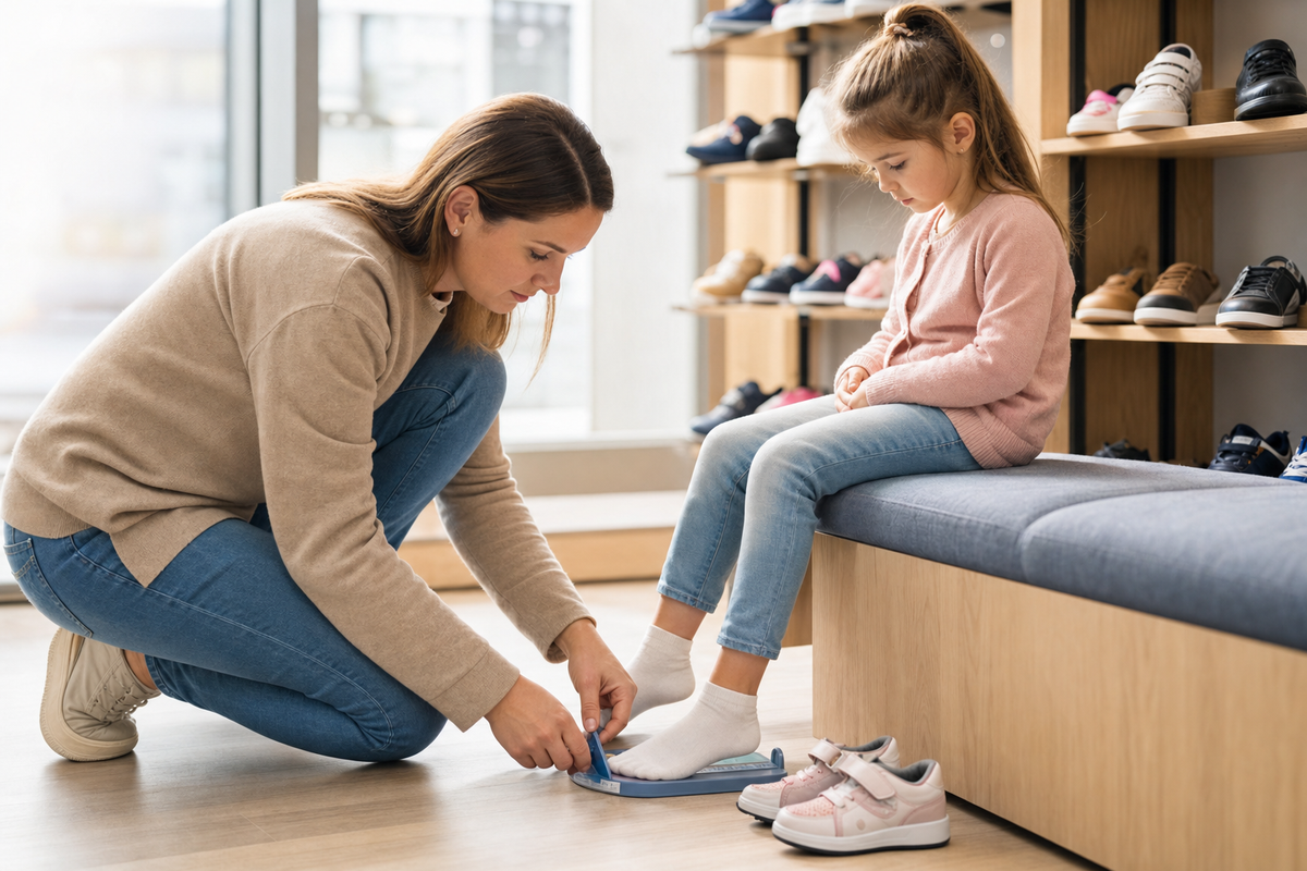 how often should I check my child's school shoe size
