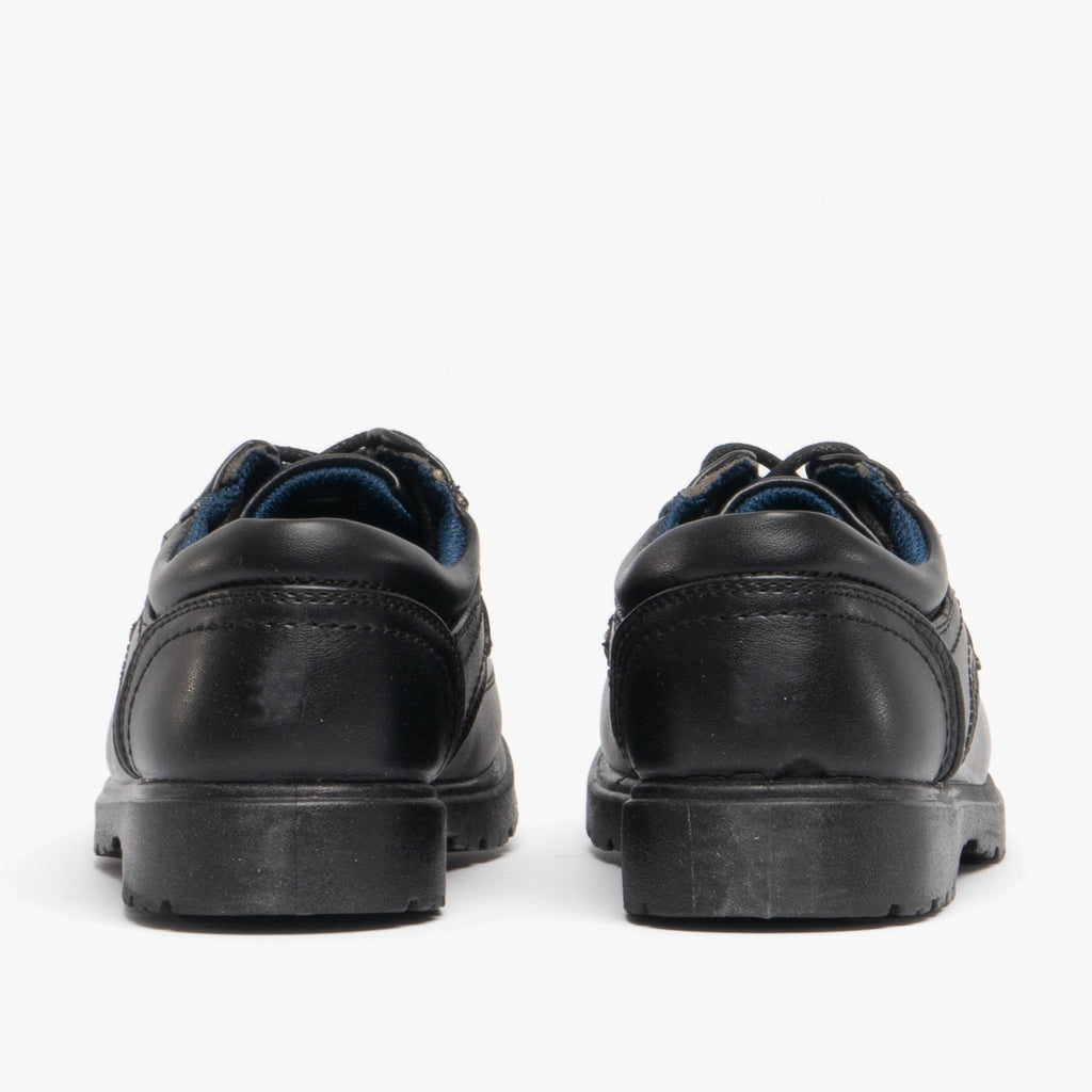 US Brass STUBBY Boys Lace-Up Casual Shoes Black