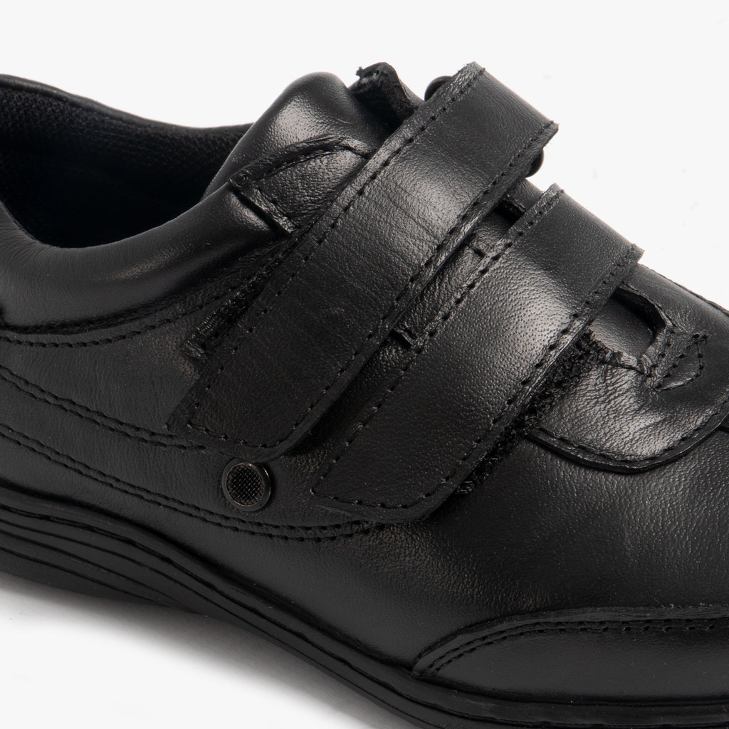 Mirak BILLY Boys Leather School Shoes Black