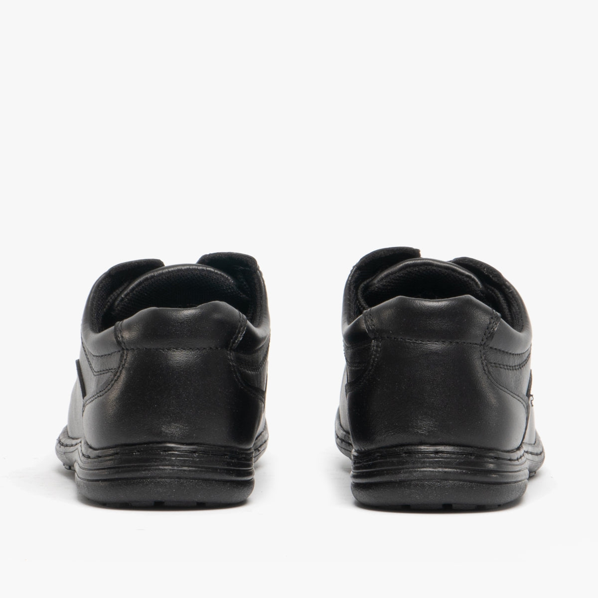 Mirak ADAM Boys Leather School Shoes Black