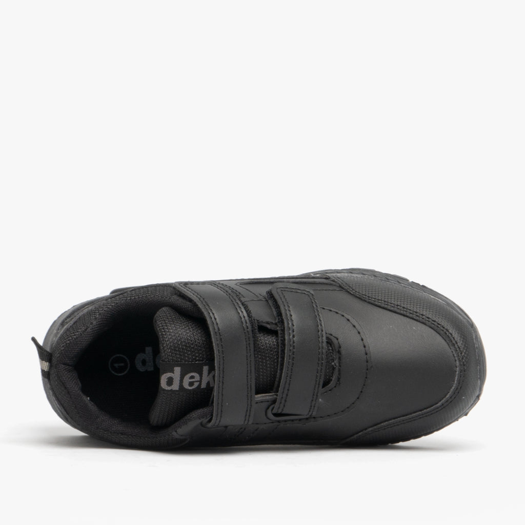 DEK FELIX II Boys School Trainers Black