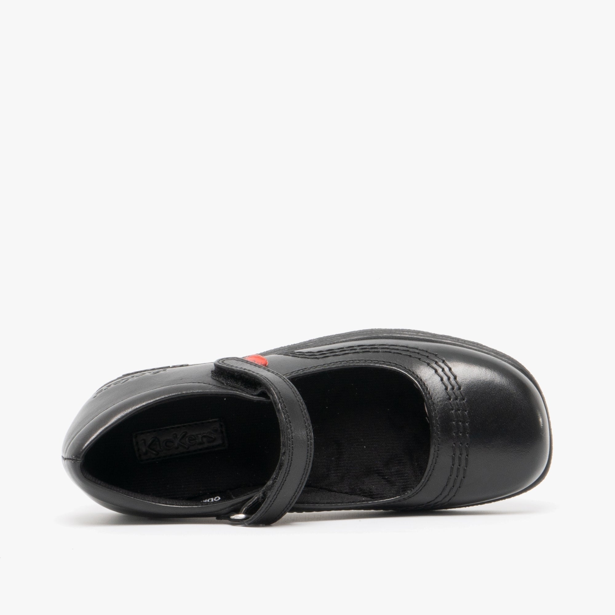 Kickers 114850 FRAGMA POP School Shoes Black