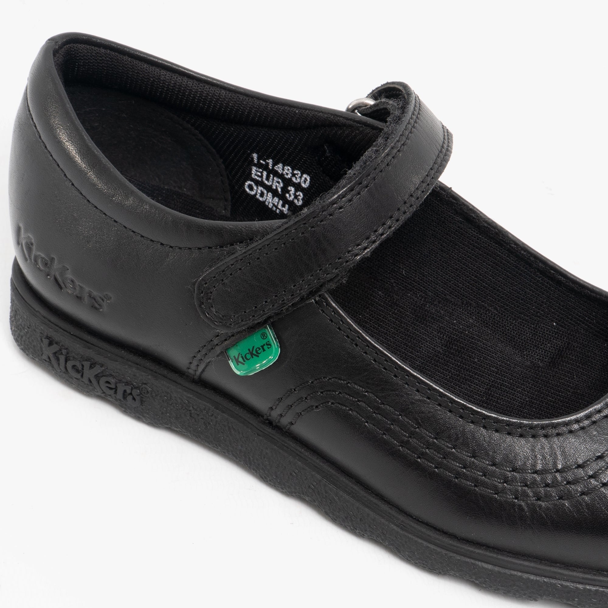 Kickers 114830 FRAGMA POP School Shoes Black