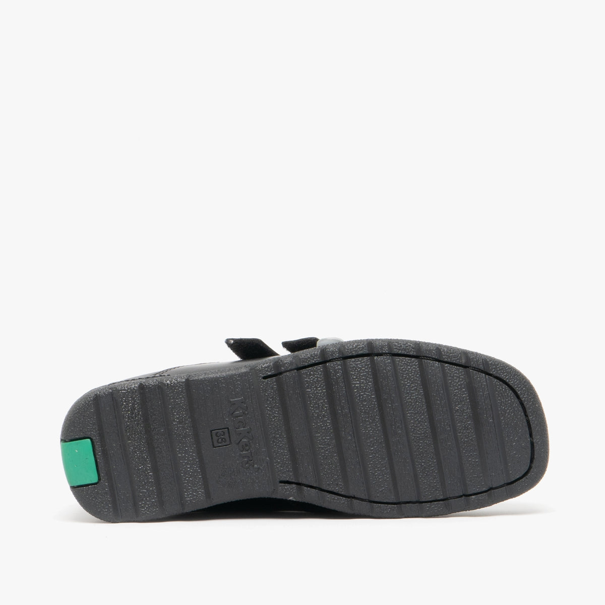 Kickers 114238 FRAGMA STRAP Boys School Shoes Black