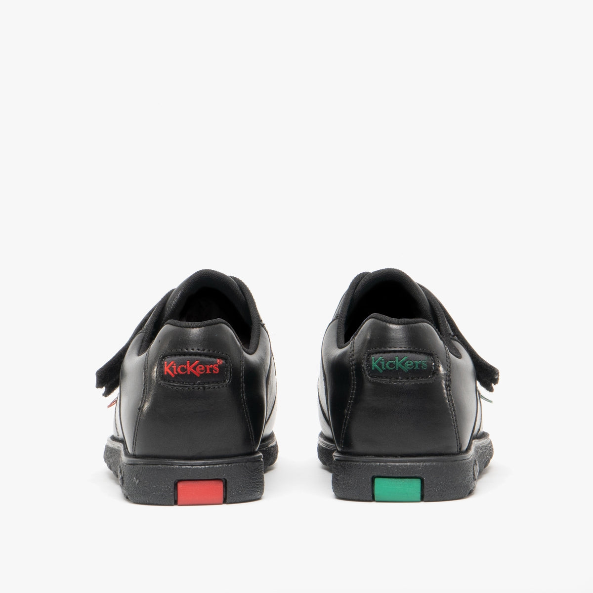 Kickers 114238 FRAGMA STRAP Boys School Shoes Black