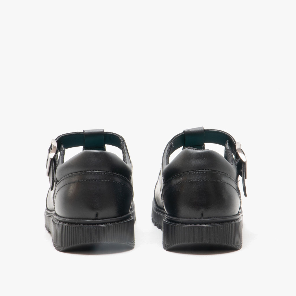 Hush Puppies KERRY Girls School Shoes Black