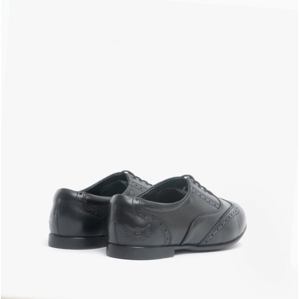 Start-Rite MATILDA Girls Leather Brogue School Shoes Black