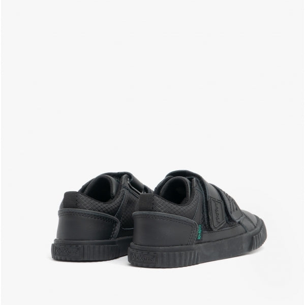 Kickers 116244 TOVNI TWIN FLEX Boys School Shoes Black