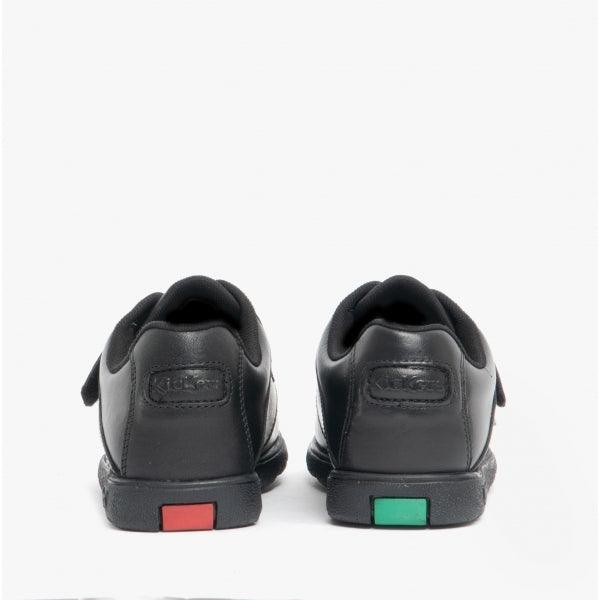 Kickers 114862 FRAGMA STRAP Boys School Shoes Black