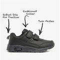 DEK FELIX II Boys School Trainers Black