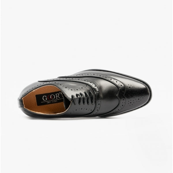 Goor GEORGE JNR Boys Oxford Brogues Black