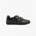 GEOX ARZACH Boys Touch Fasten School Shoes Black