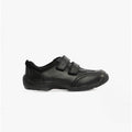 Hush Puppies ALEC Boys Leather School Shoes Black