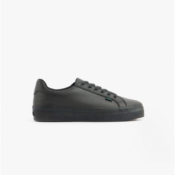 Adult Unisex Kick Shoe Tumble Leather Black | Kickers