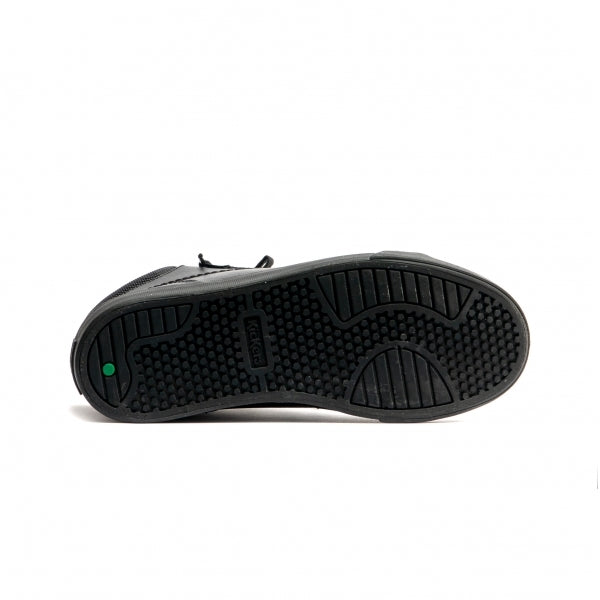 Kickers TOVNI HI PADDED Boys Leather Shoes Black