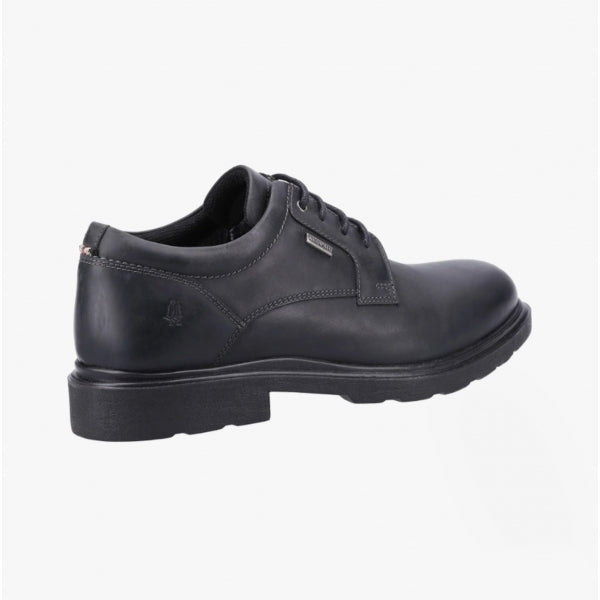 Hush Puppies PEARCE Mens Leather Shoes Black