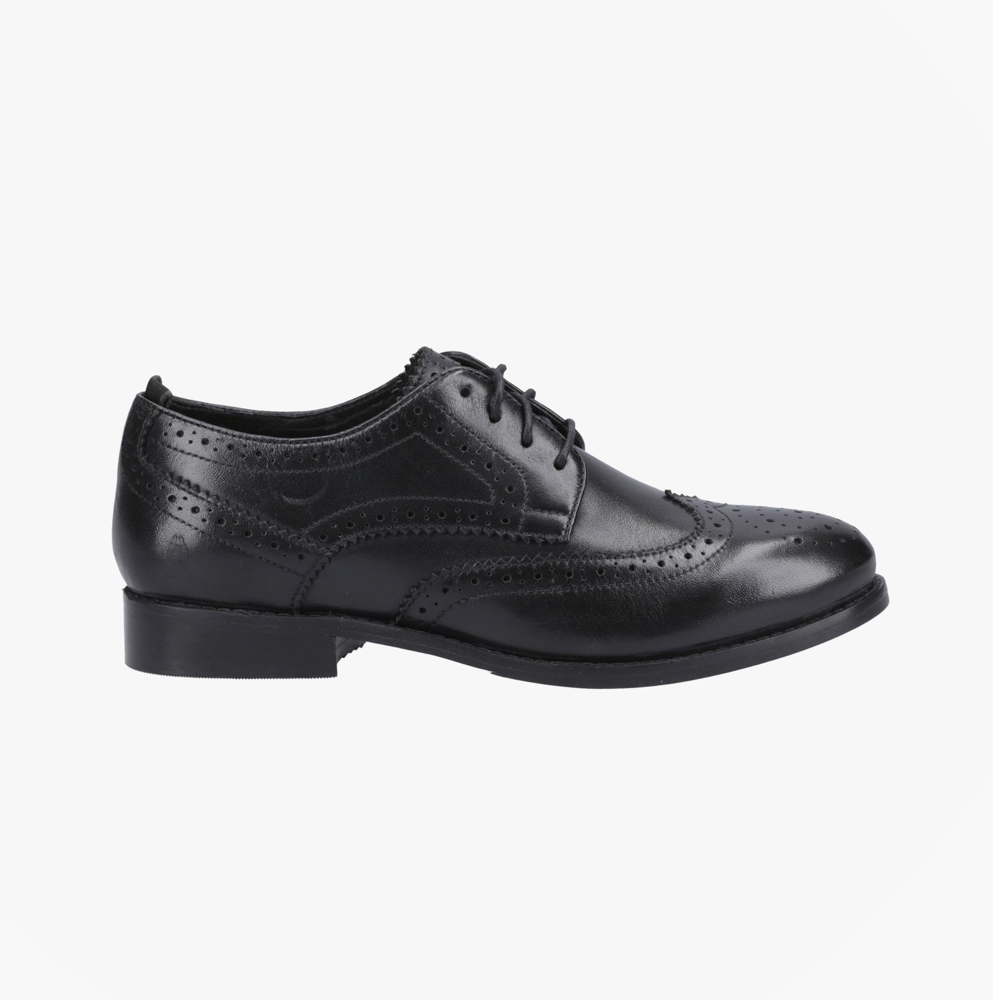 Hush Puppies NATALIA Womens Brogue Shoes Black