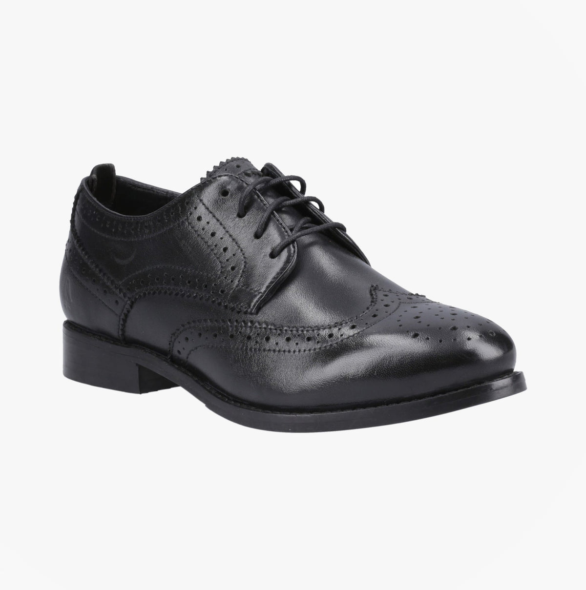 Hush Puppies NATALIA Womens Brogue Shoes Black
