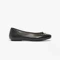 FitFlop DELICATO BOW Womens Ballet Flats Black