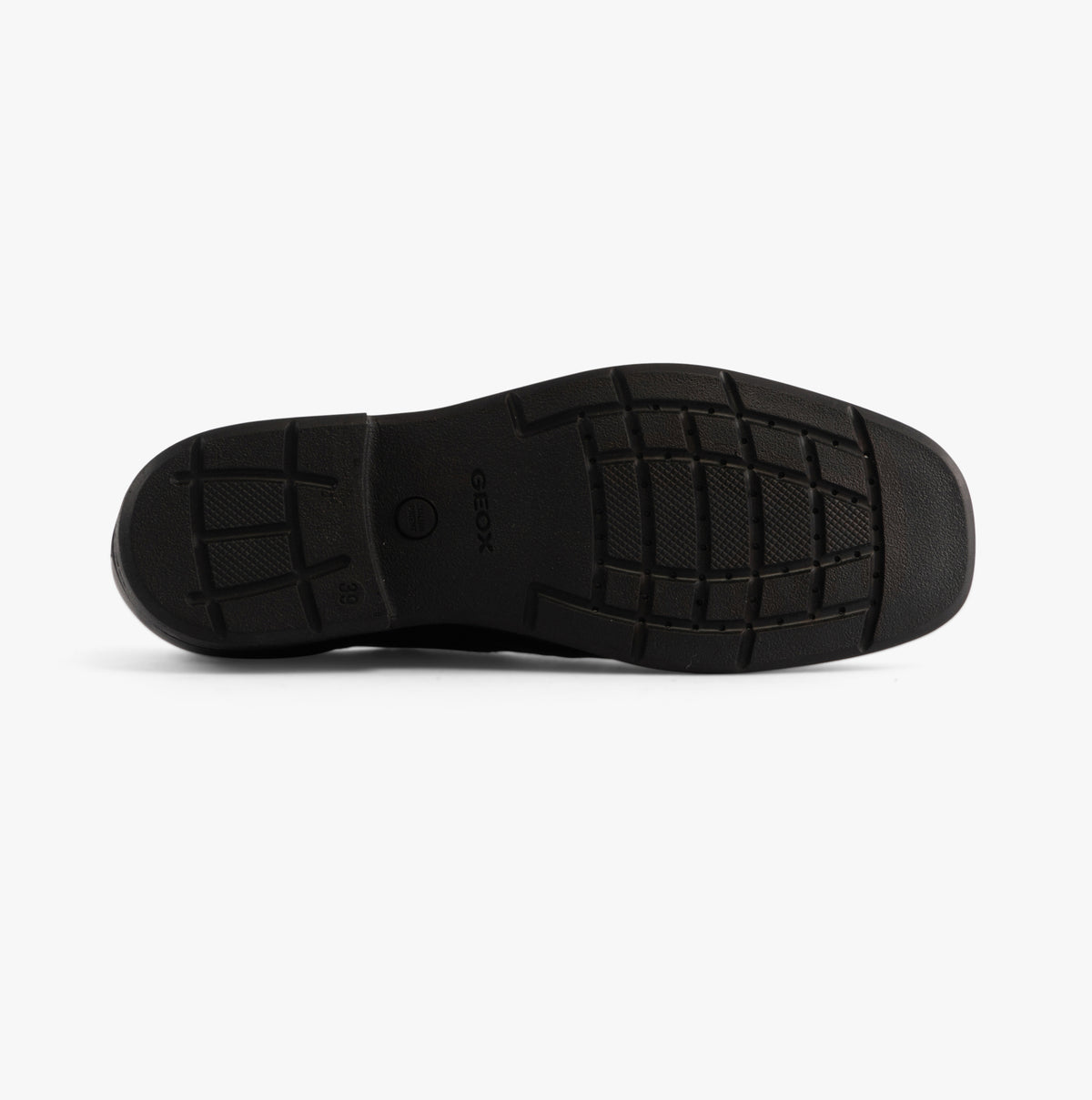 GEOX FEDERICO C Boys Leather School Shoes Black