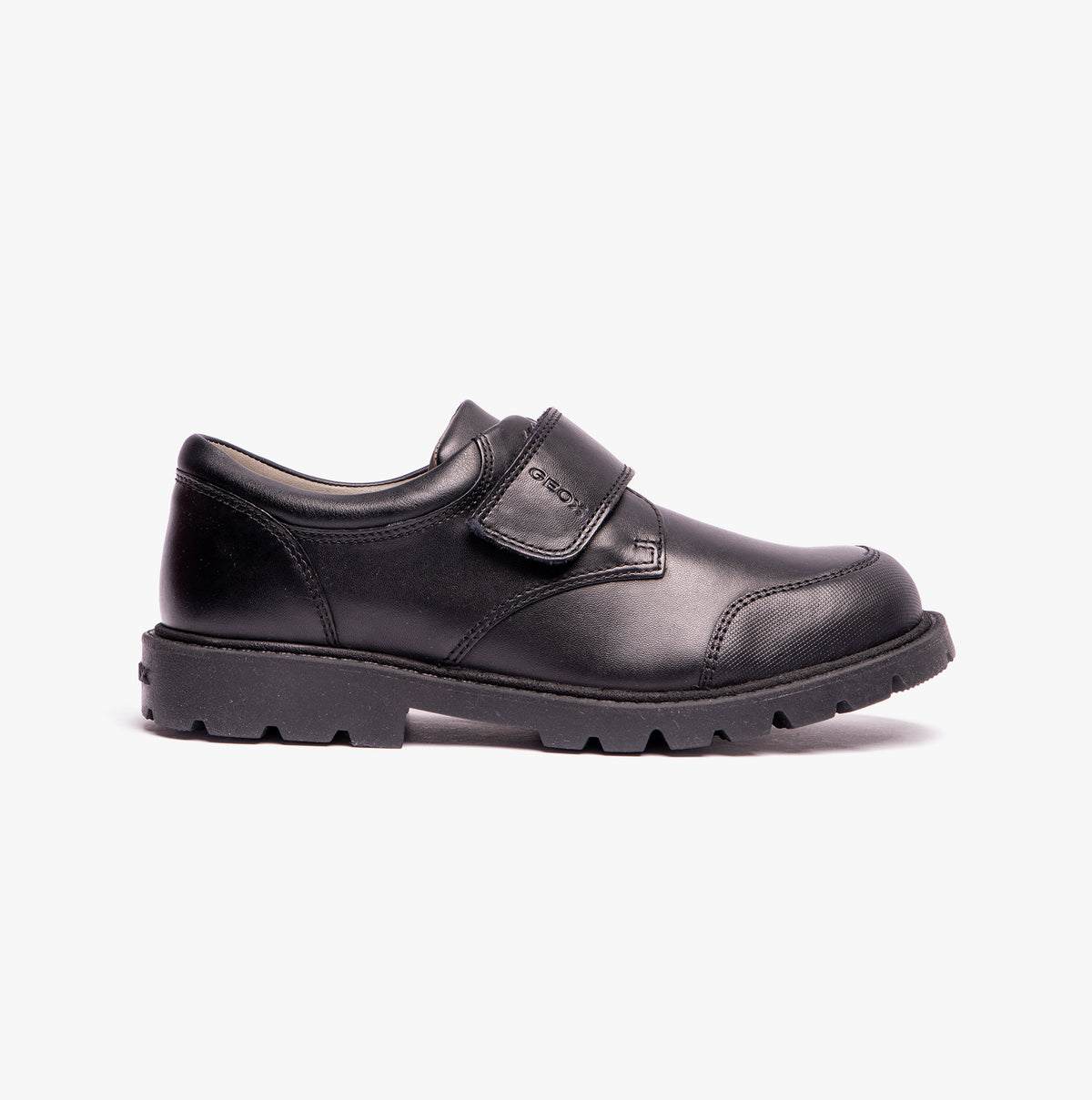 GEOX J SHAYLAX BOY Boys Formal School Shoes Black
