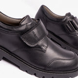 GEOX J SHAYLAX BOY Boys Formal School Shoes Black