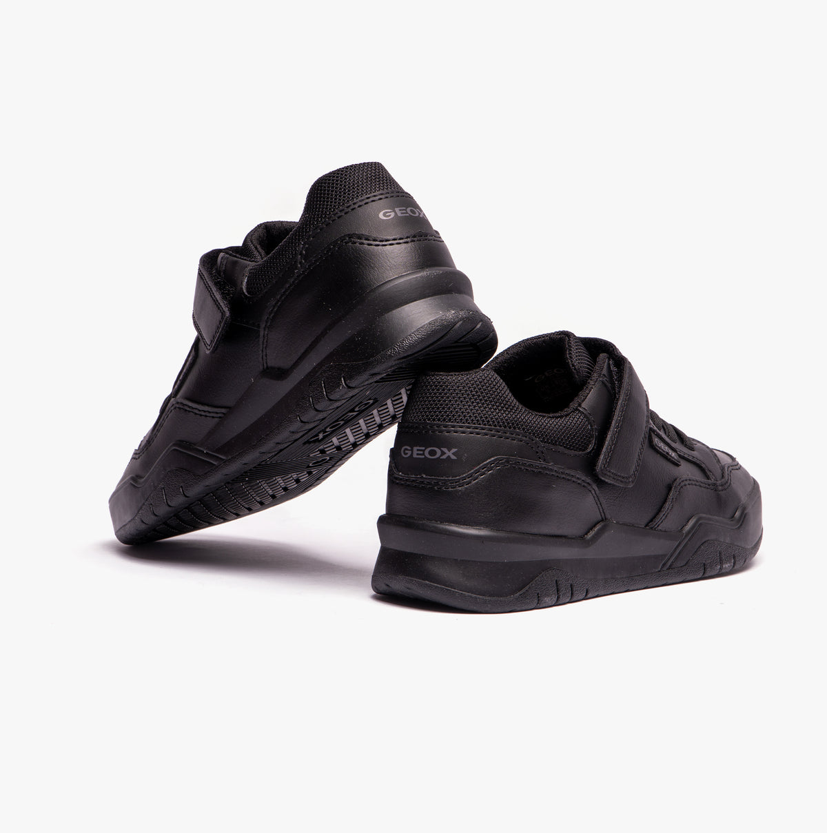 GEOX J PERTH BOY Boys School Shoes Black