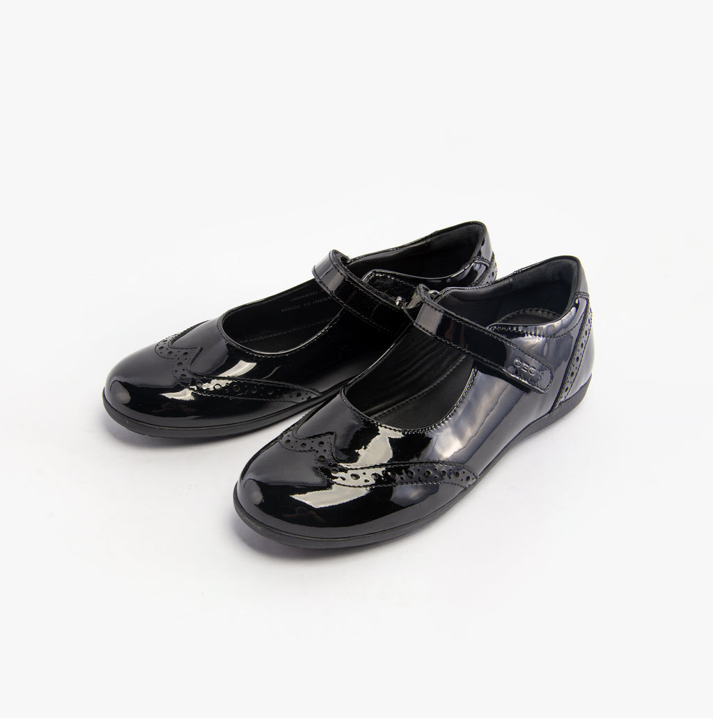 GEOX J IBERIDE Girls Shoes Black