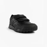 GEOX J RANN-E BOY Unisex Kids Touch Fasten Trainers Black