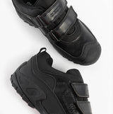 GEOX SAVAGE B Boys Waterproof School Shoes Black