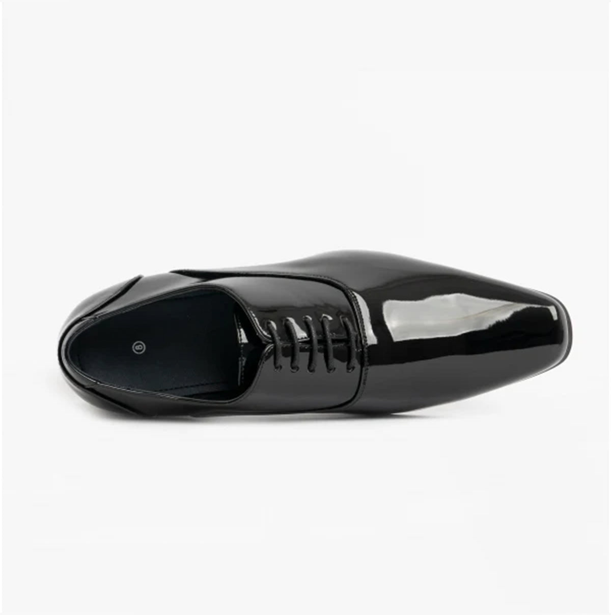 Goor GABRIEL Mens Oxford Dress Shoes Black Patent