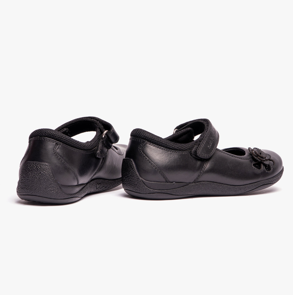 Hush Puppies JESSICA Girls School Shoes Black