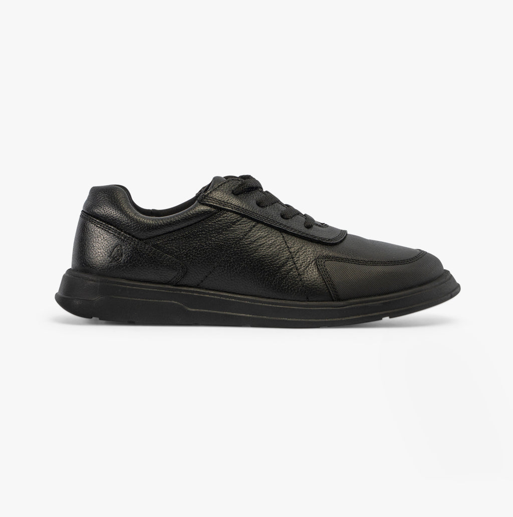 Hush Puppies ROBERT SNR Boys Shoes Black