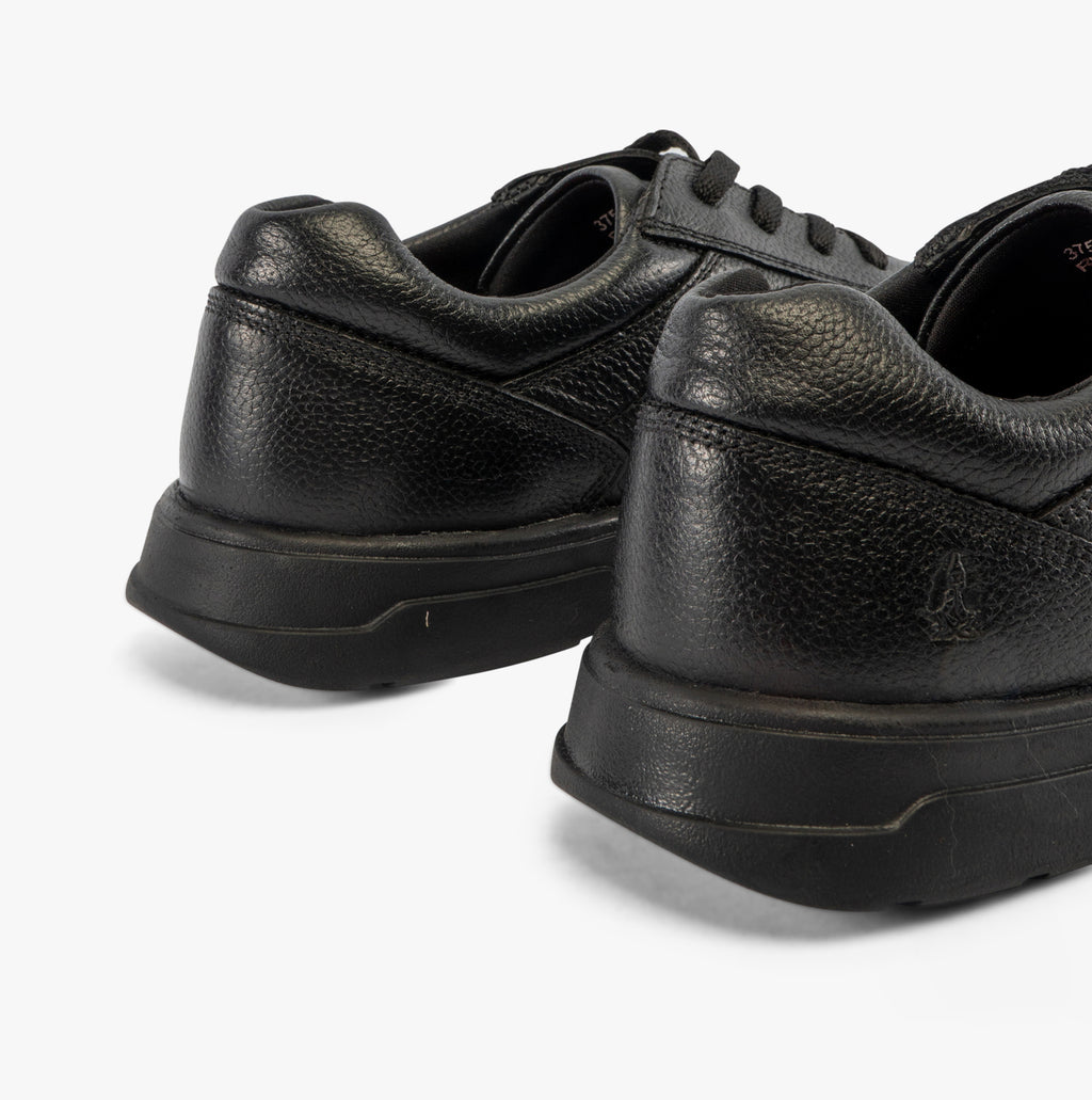 Hush Puppies ROBERT SNR Boys Shoes Black