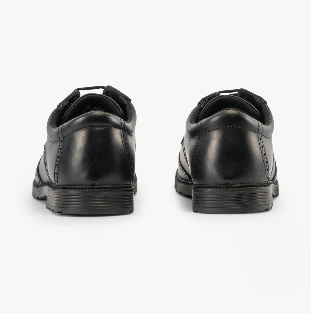Hush Puppies JACOB SNR Boys Shoes Black