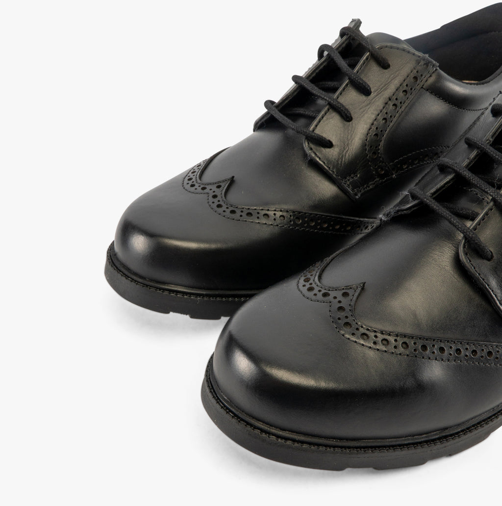 Hush Puppies JACOB SNR Boys Shoes Black