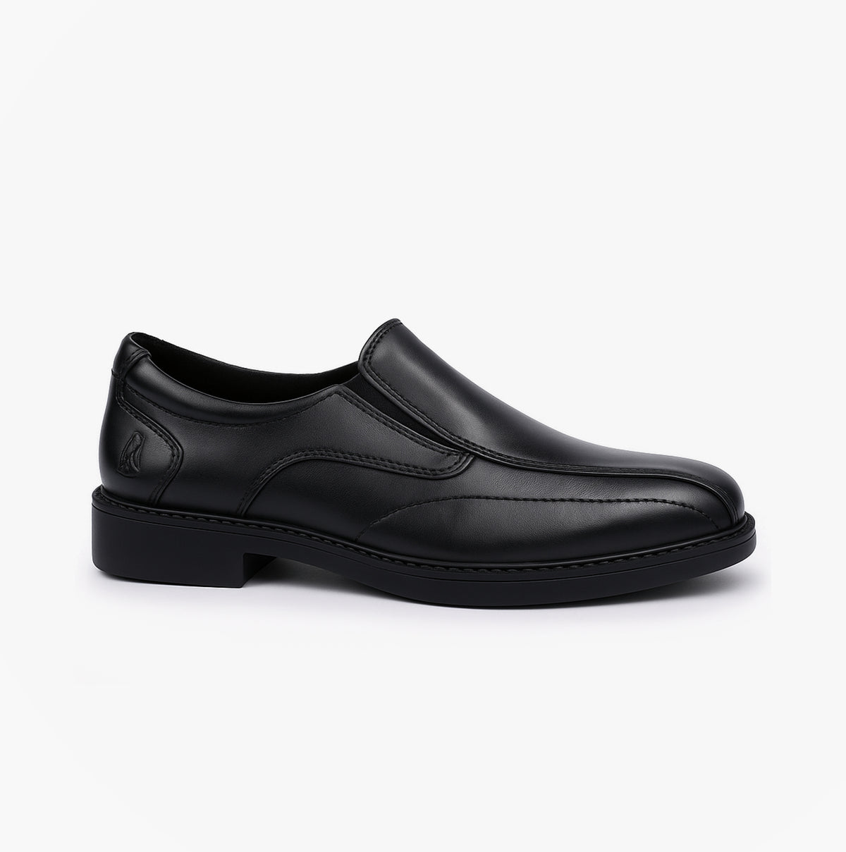 Hush Puppies TOBY SENIOR Boys Shoes Black