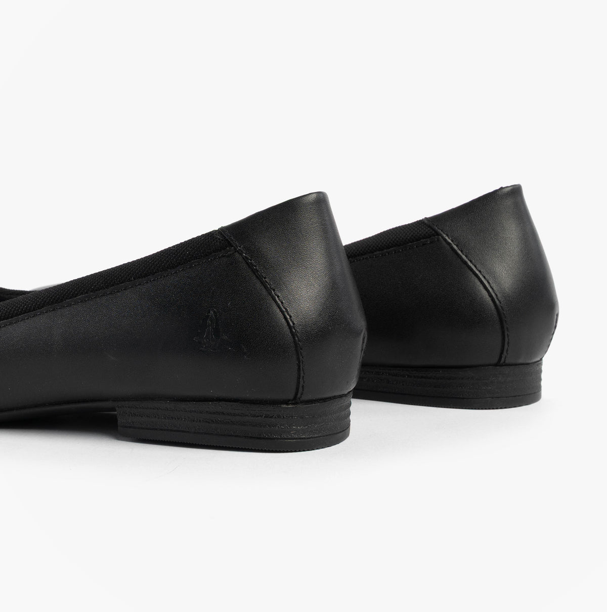 Hush Puppies EMMA Girls Leather School Shoes Black