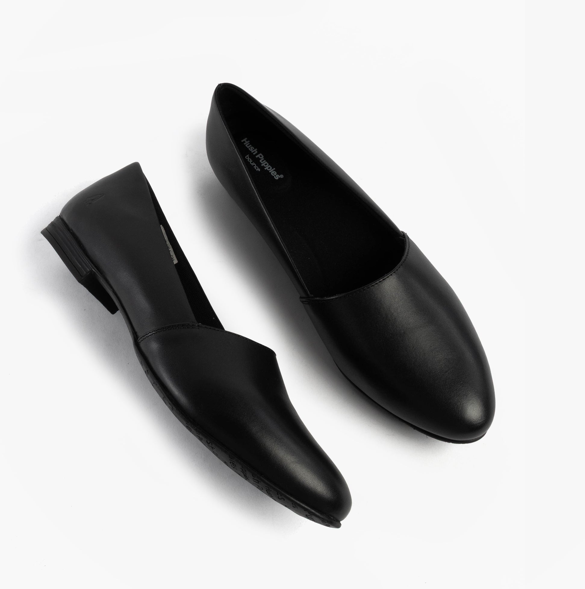 Hush Puppies LOLA Girls School Shoes Black