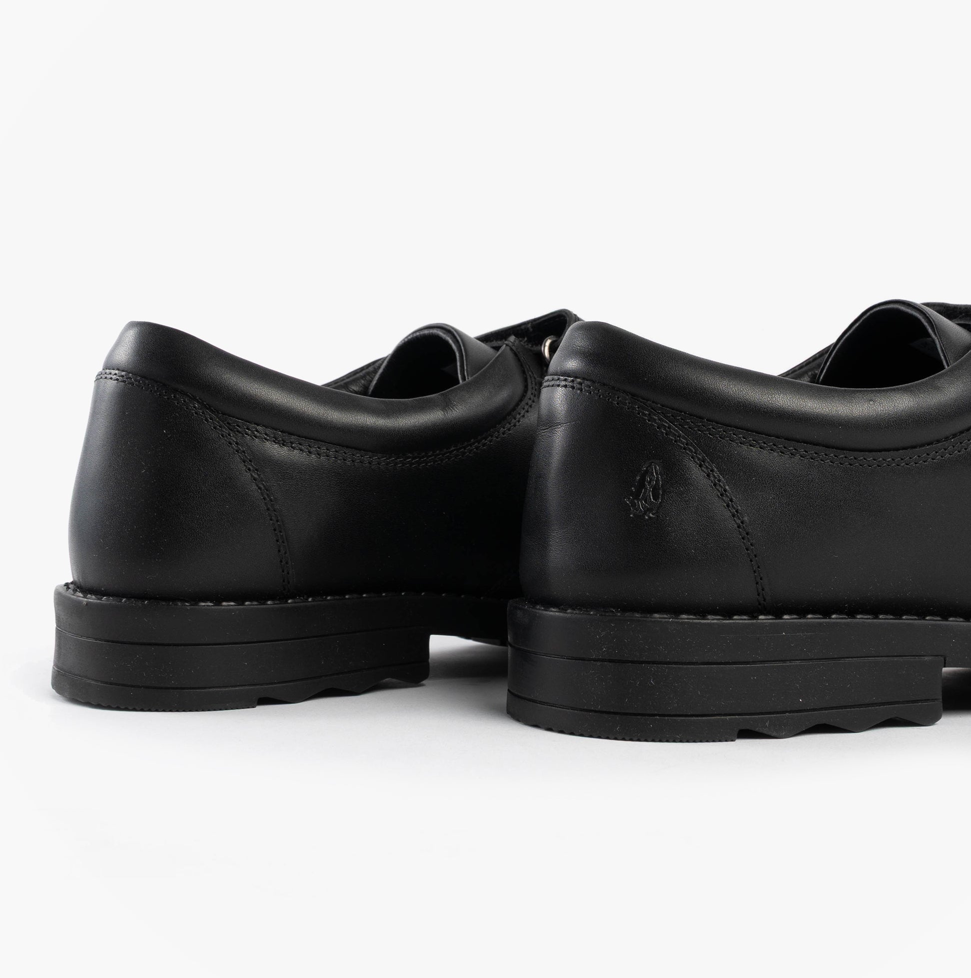 Hush Puppies BARRY Boys School Shoes Black