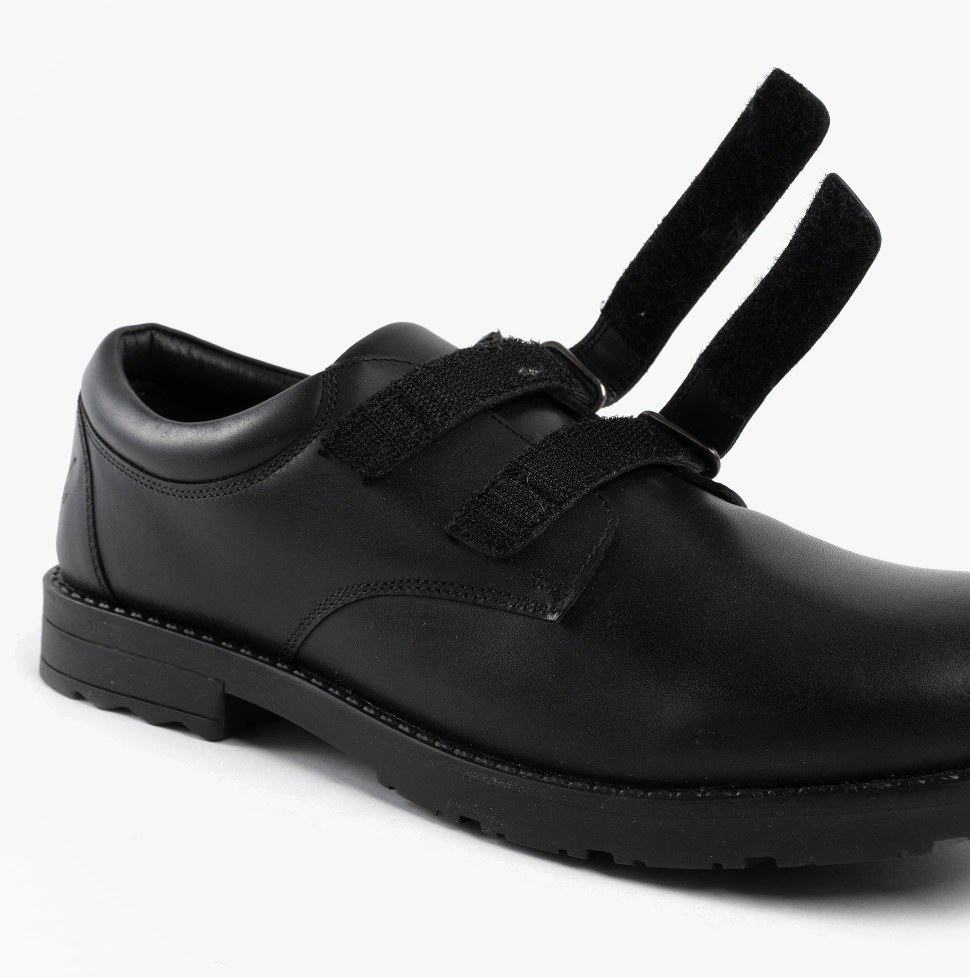 Hush Puppies BARRY Boys School Shoes Black