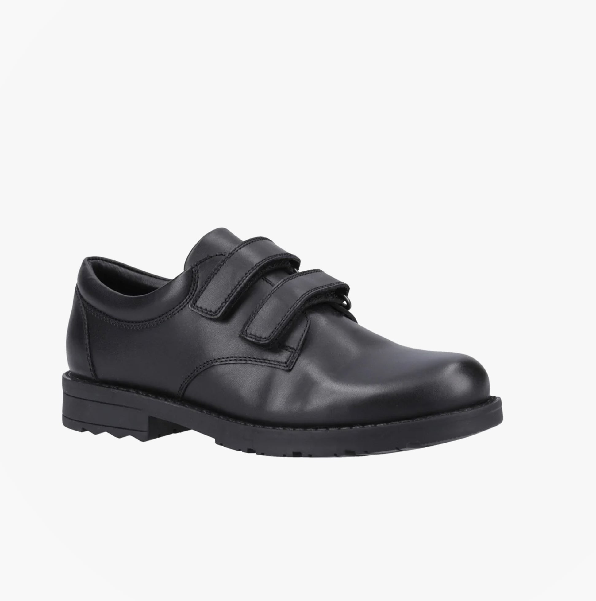 Hush Puppies BARRY Boys School Shoes Black