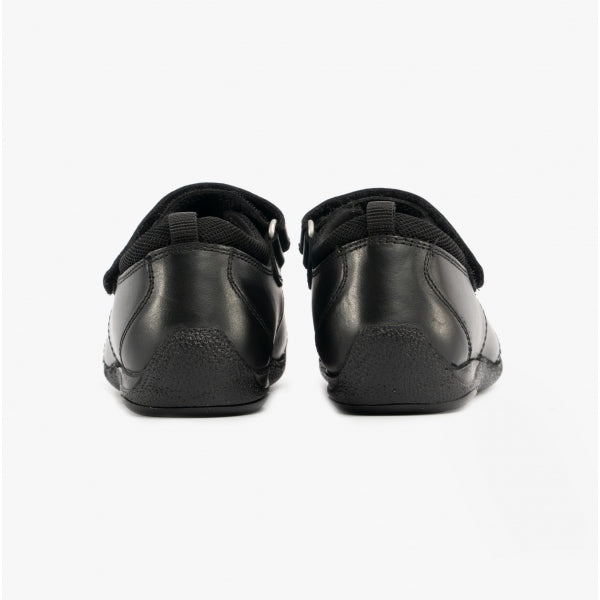Hush Puppies AMBER Senior Girls School Shoes Black