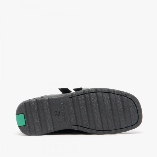 Kickers 114244 FRAGMA STRAP Boys School Shoes Black