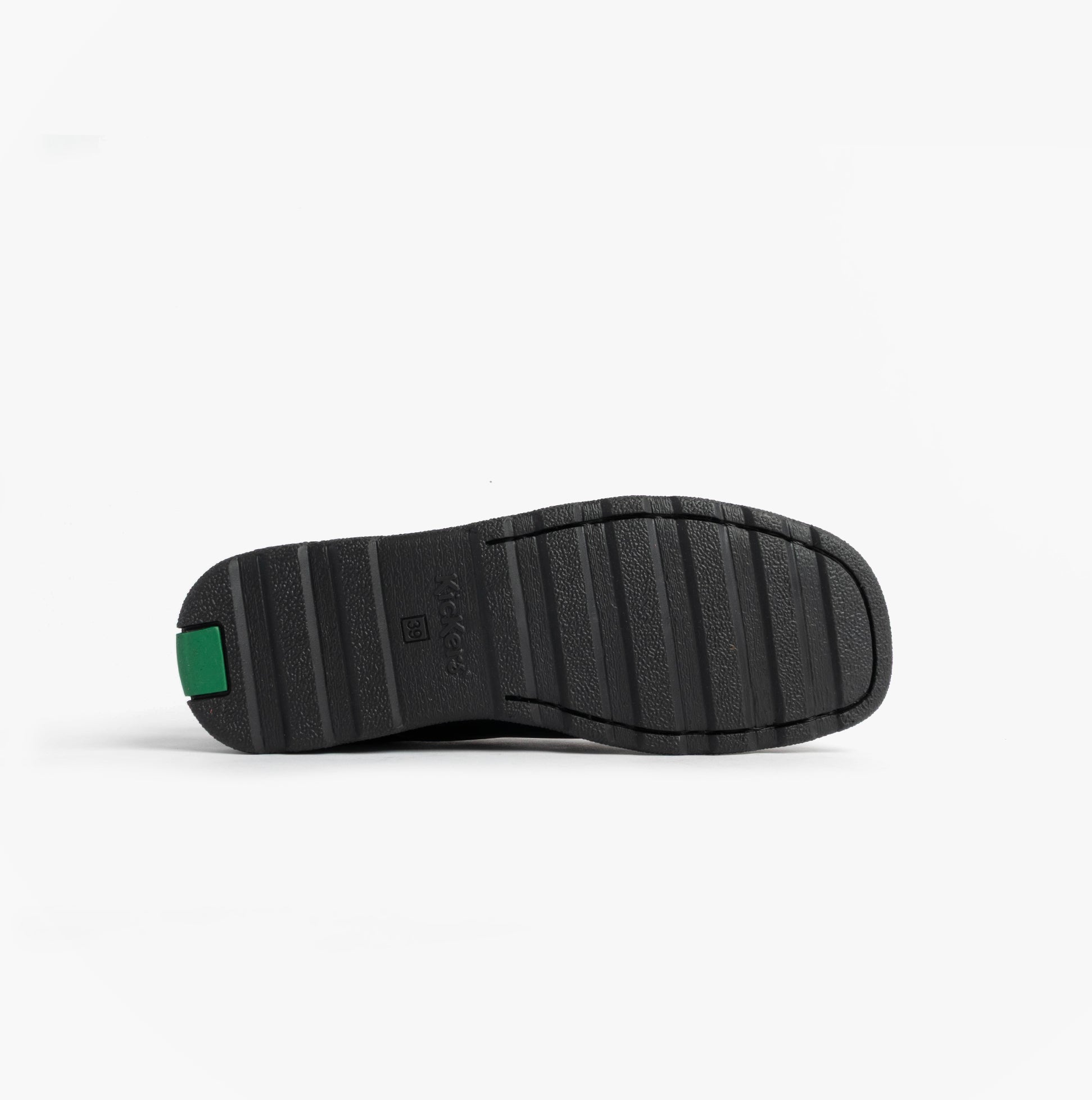 Kickers 114245 FRAGMA SLIP Boys School Shoes Black
