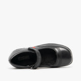 Kickers FRAGMA POP Girls School Shoes Black