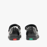 Kickers FRAGMA POP Girls School Shoes Black