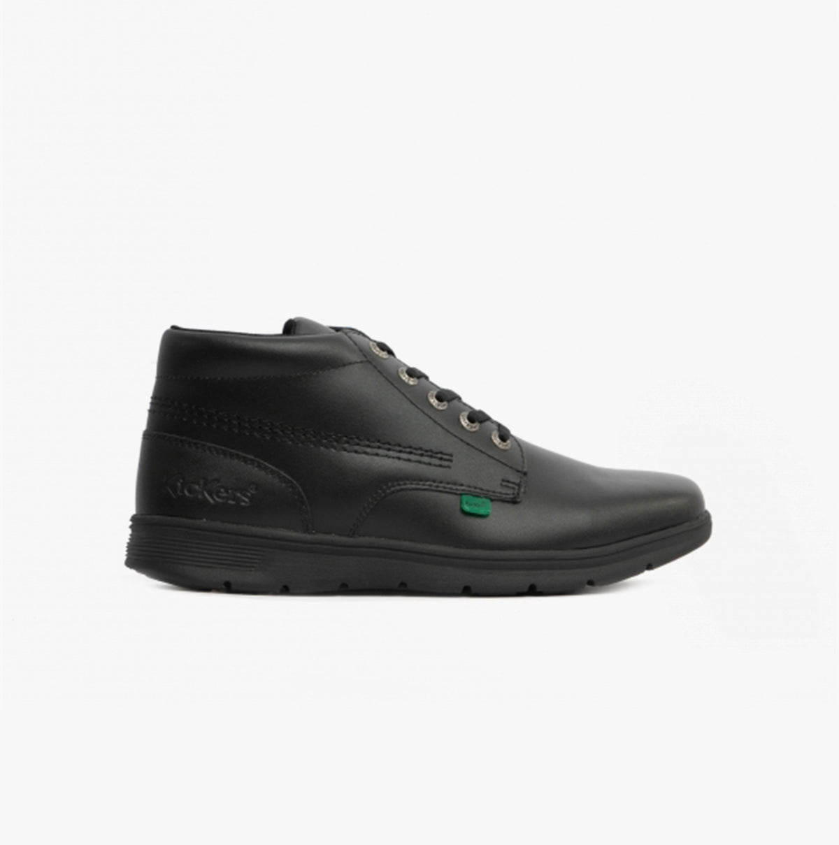 Kickers KELLAND LACE BOOT Unisex Leather Boots Black