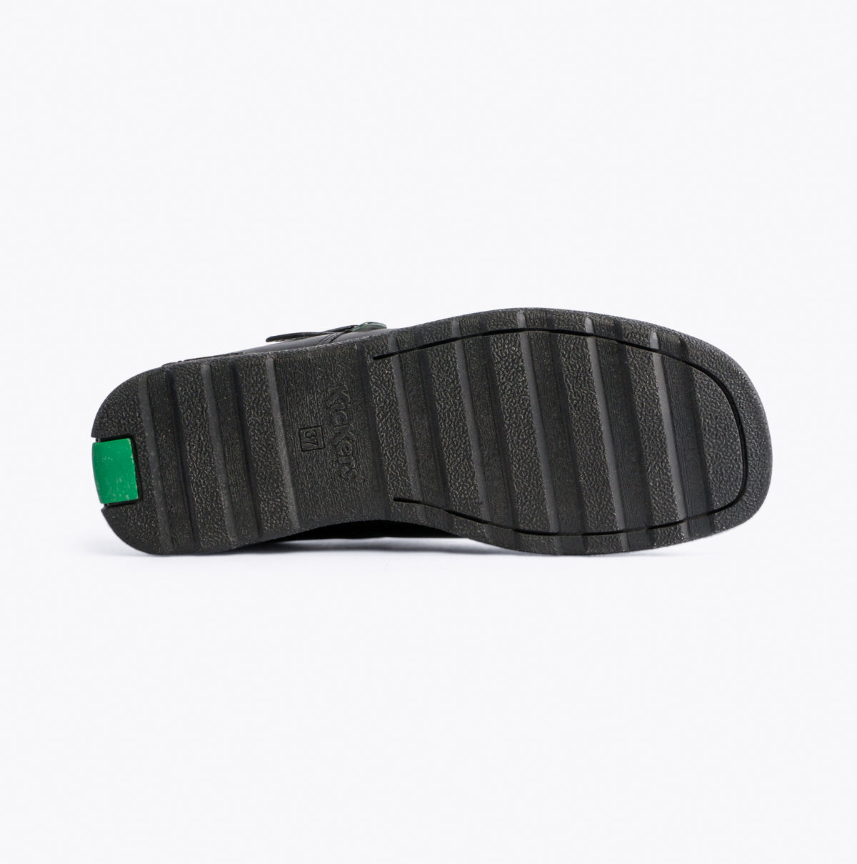 Kickers 115711 FRAGMA T-BUCKLE Girls School Shoes Black