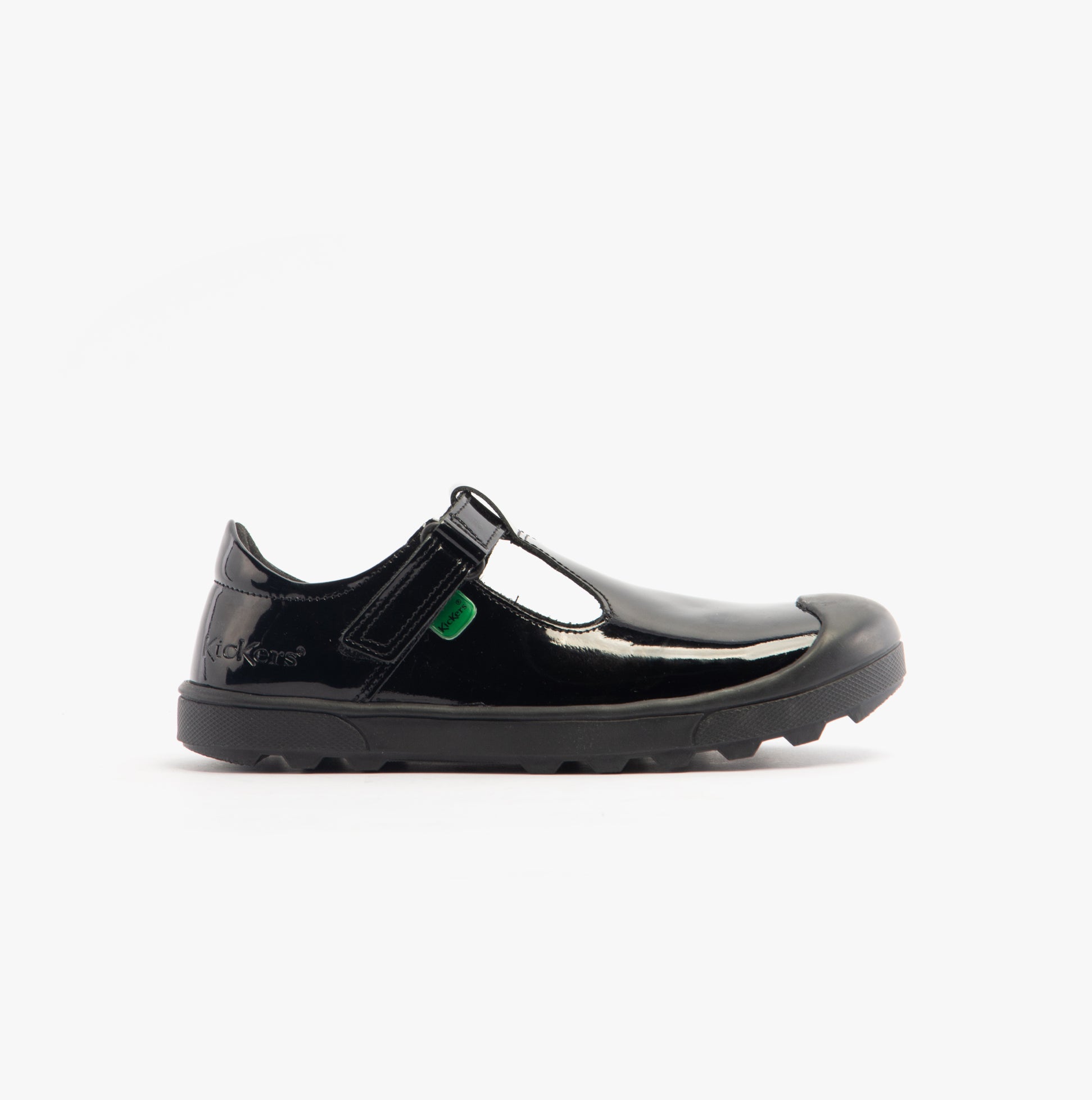 Kickers 116227 PLUNK MJ Girls School Shoes Black Patent – SchoolShoes.co.uk